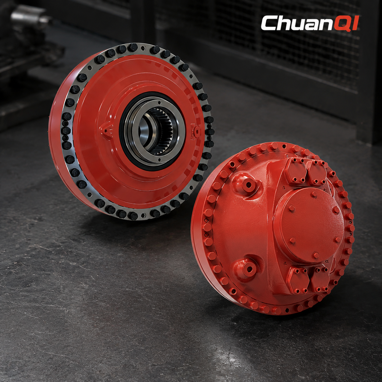 CB 280 Series Radial Piston Hydraulic Motor